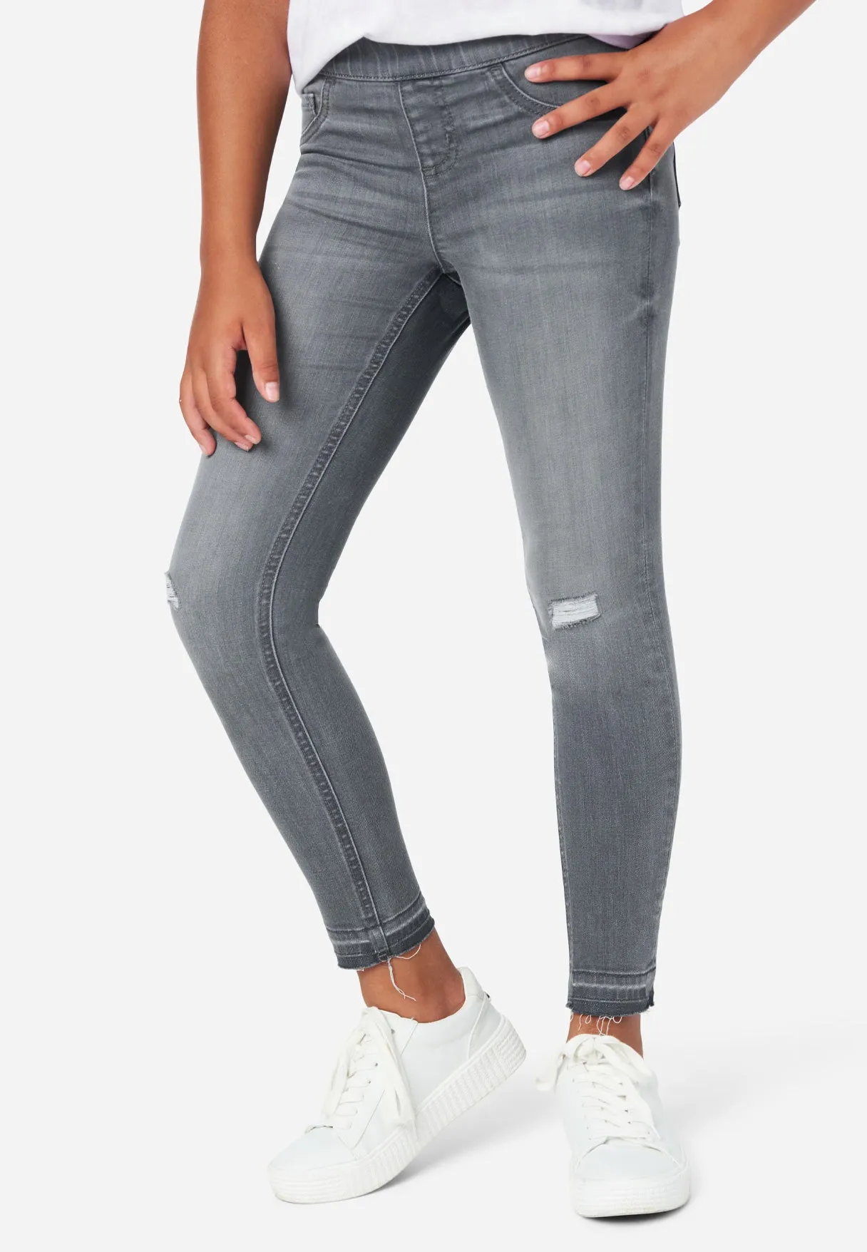 Pull-On Jean Leggings