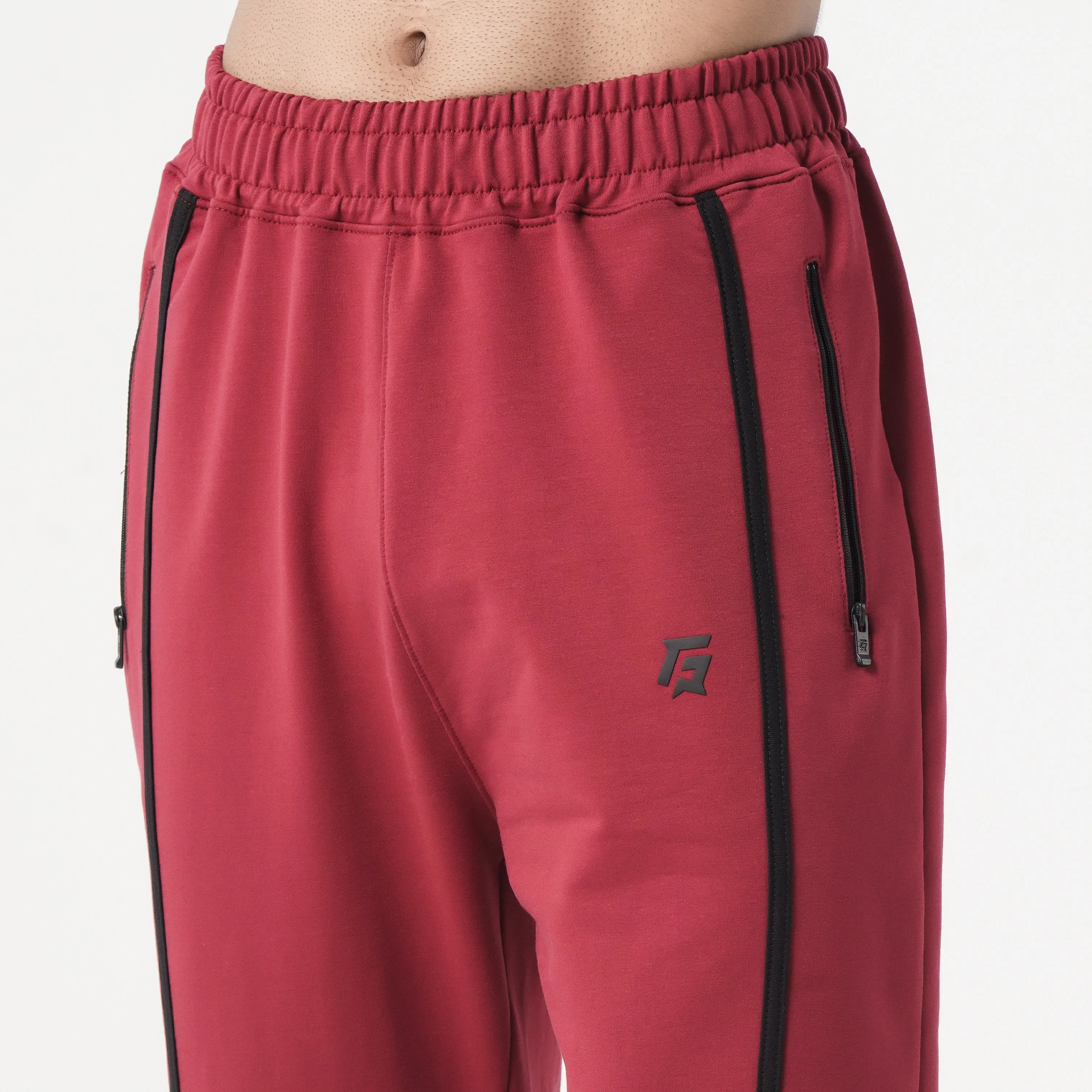 Rail Trousers (Maroon)