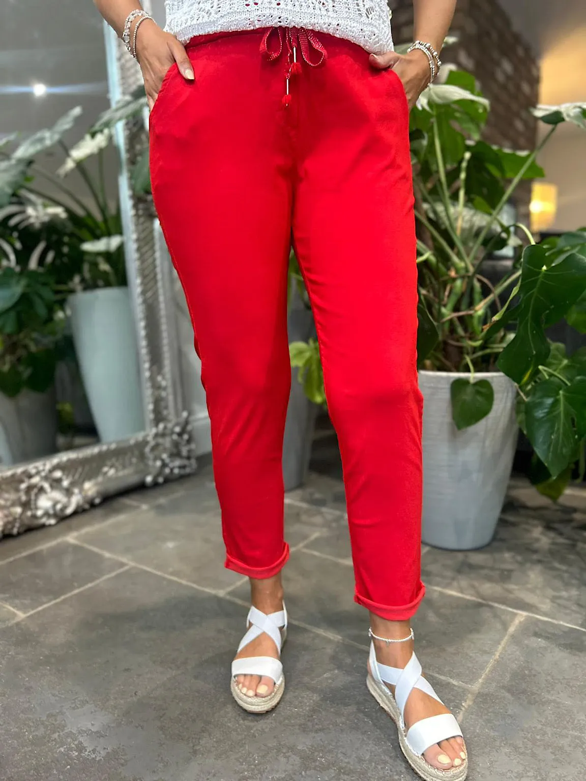 Red Magic Trousers