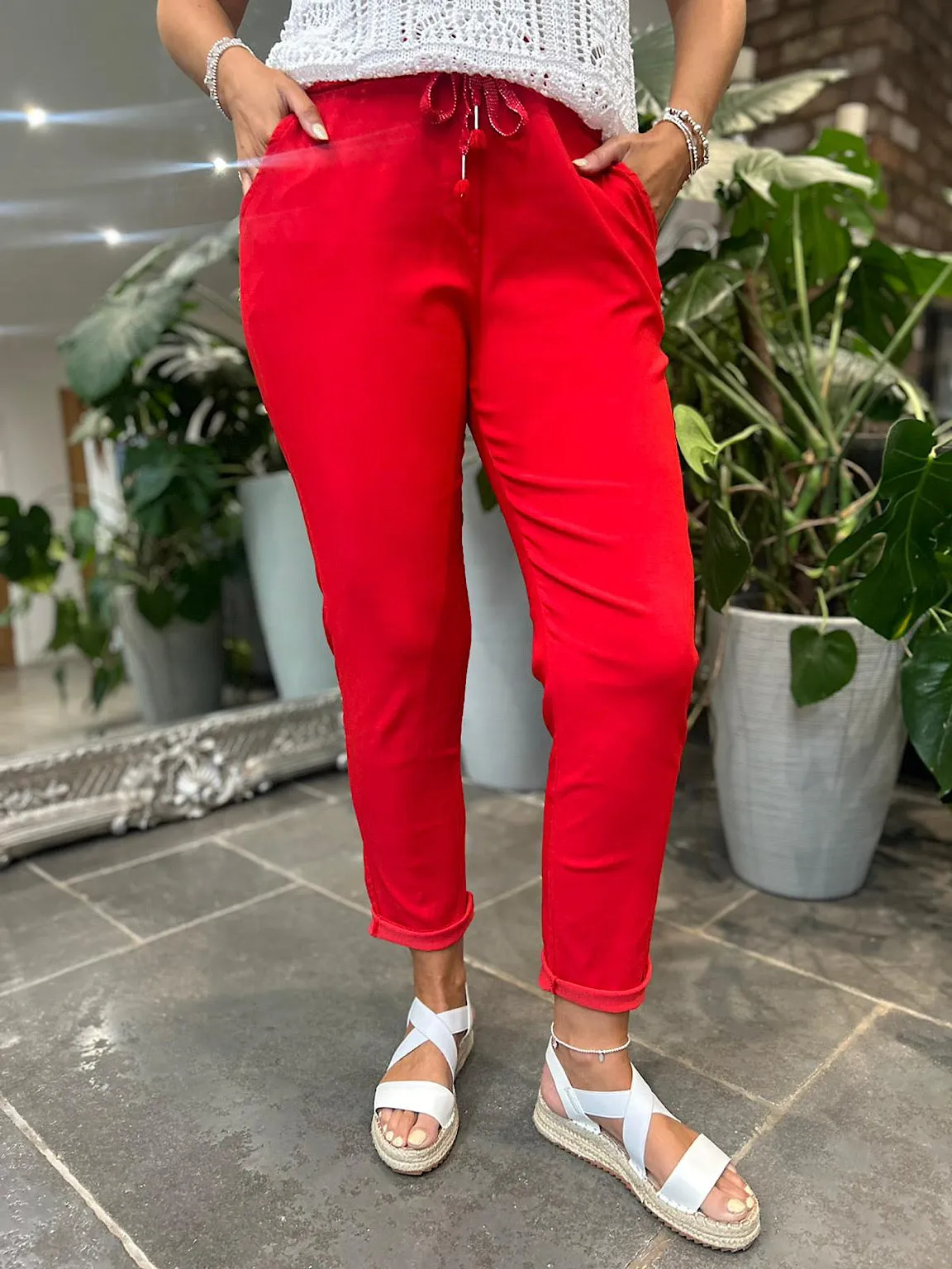 Red Magic Trousers