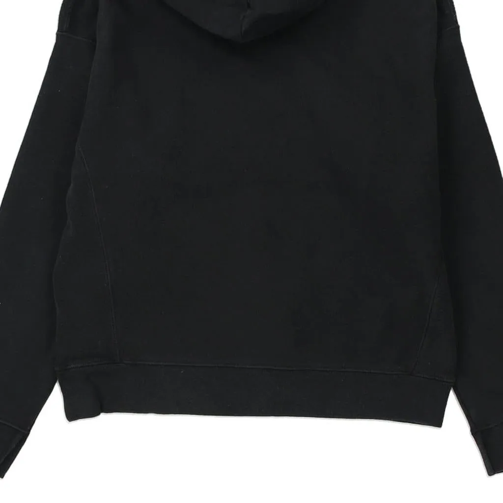 Reverse Weave Champion Hoodie - Large Black Cotton Blend