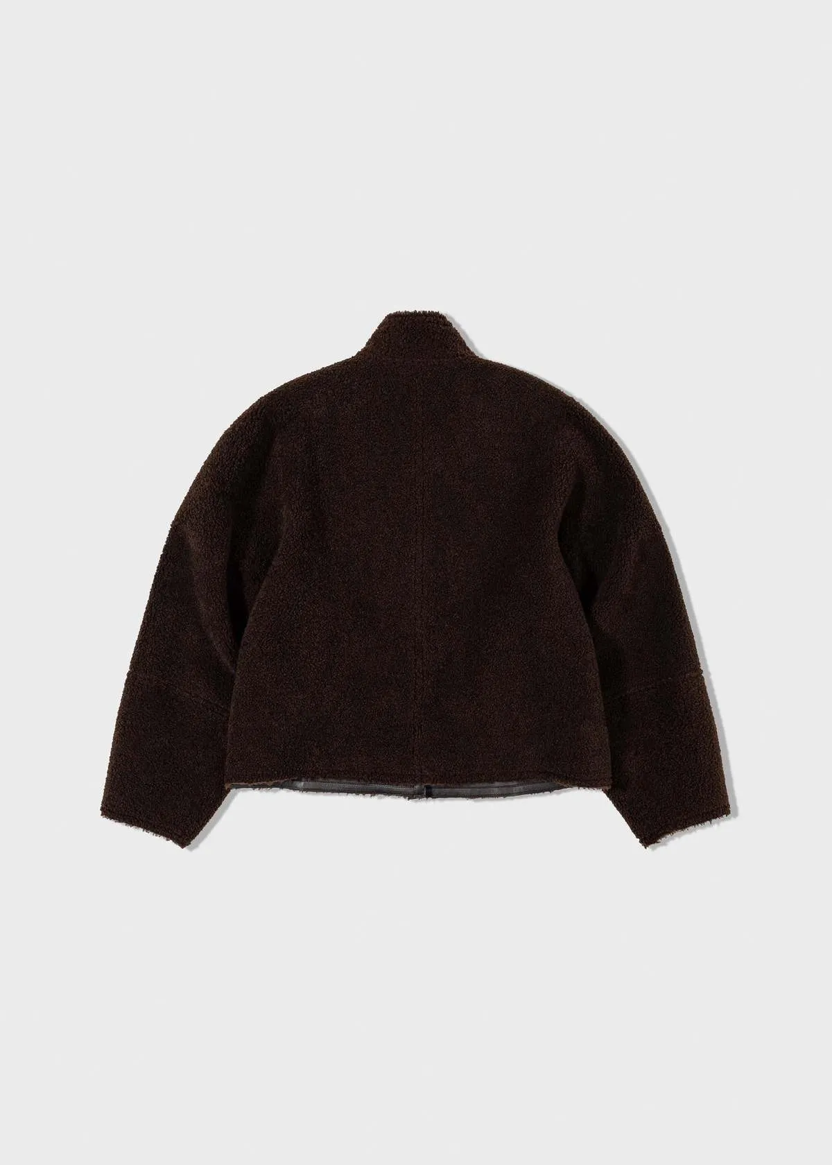 Reversible Shearling Jacket - Black