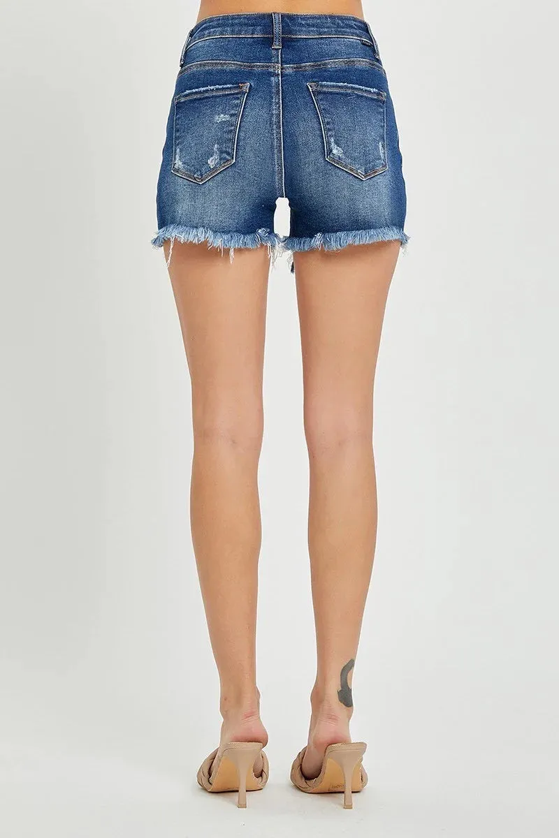 Risen Denim Shorts