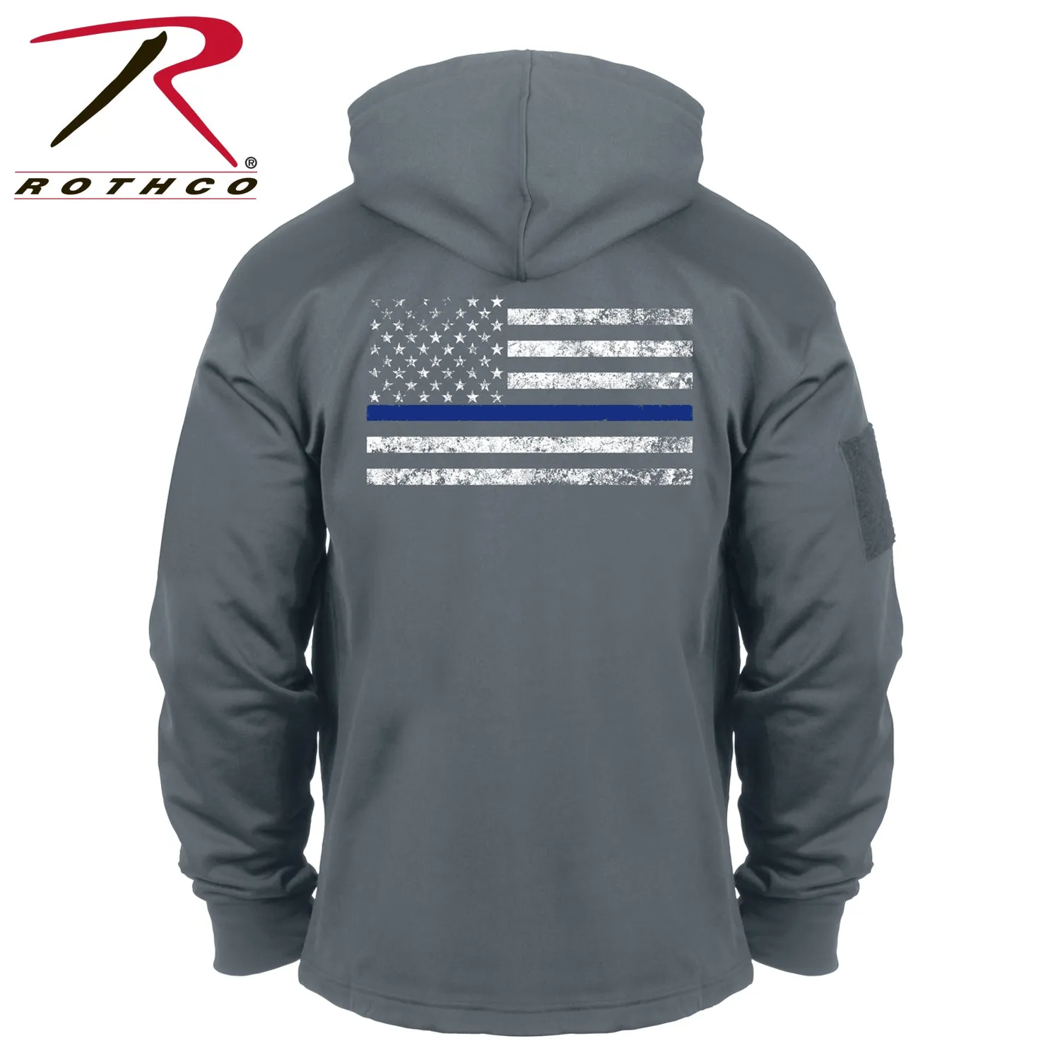 Rothco Concealed Carry Thin Blue Line Hoodie