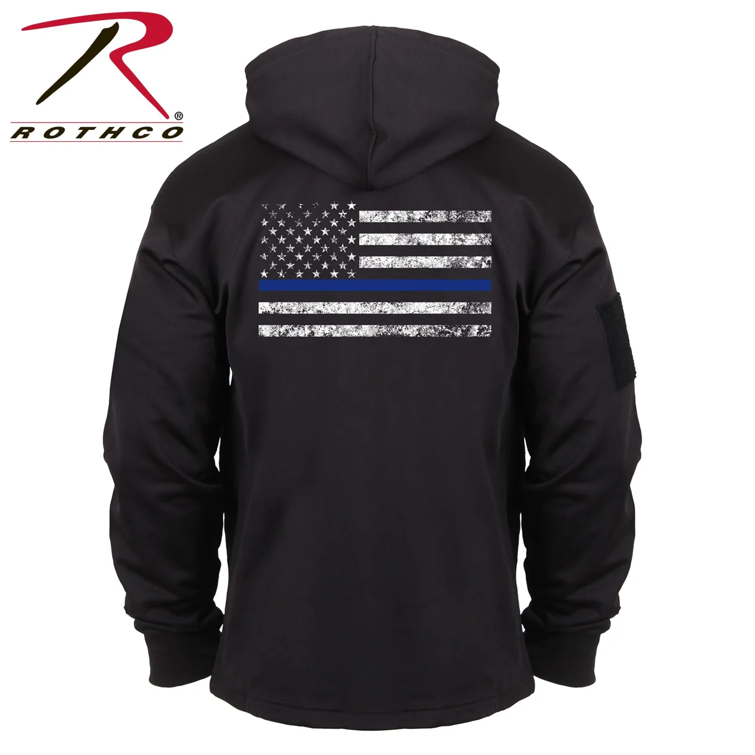 Rothco Concealed Carry Thin Blue Line Hoodie