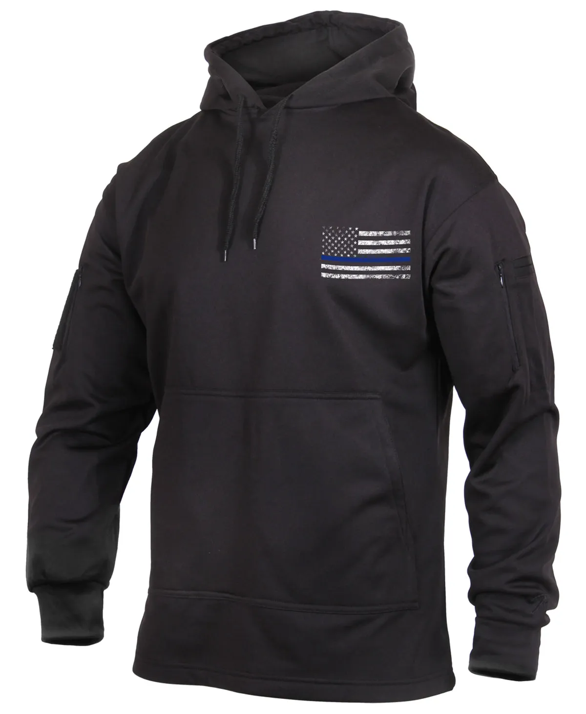 Rothco Concealed Carry Thin Blue Line Hoodie