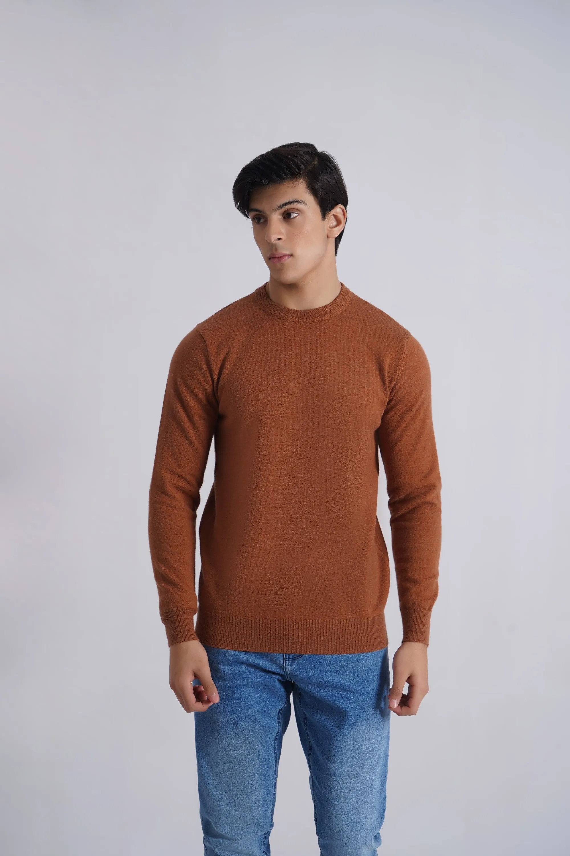 Rust Acrylic Sweater