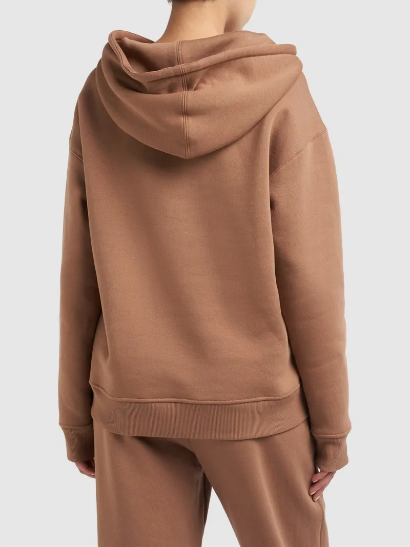 S Max Mara  |Unisex Street Style Long Sleeves Plain Cotton Logo