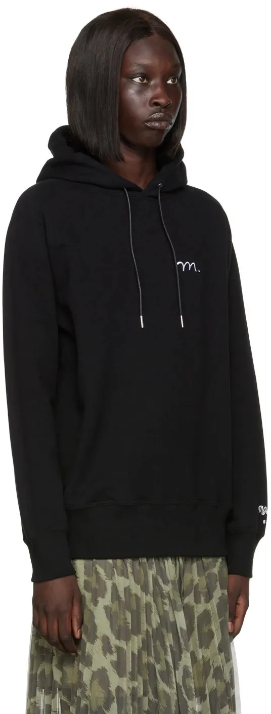 sacai  |Street Style Long Sleeves Plain Cotton Medium Logo