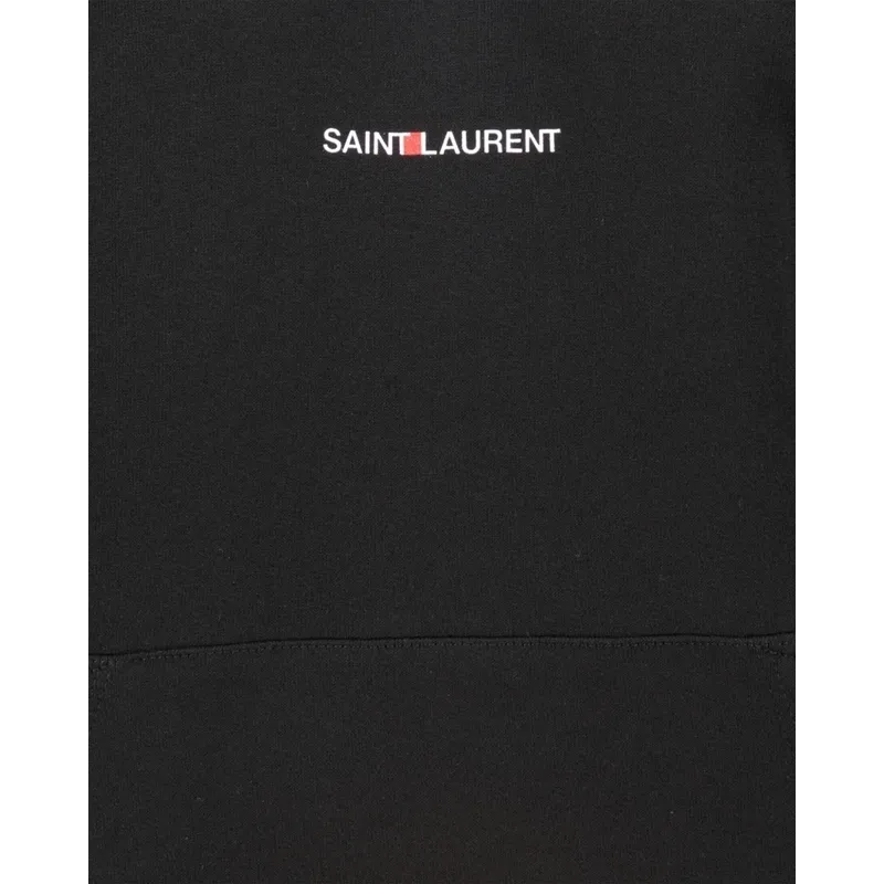 Saint Laurent  |Street Style Long Sleeves Plain Cotton Logo