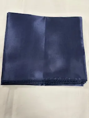 Sateen Scarf, Navy