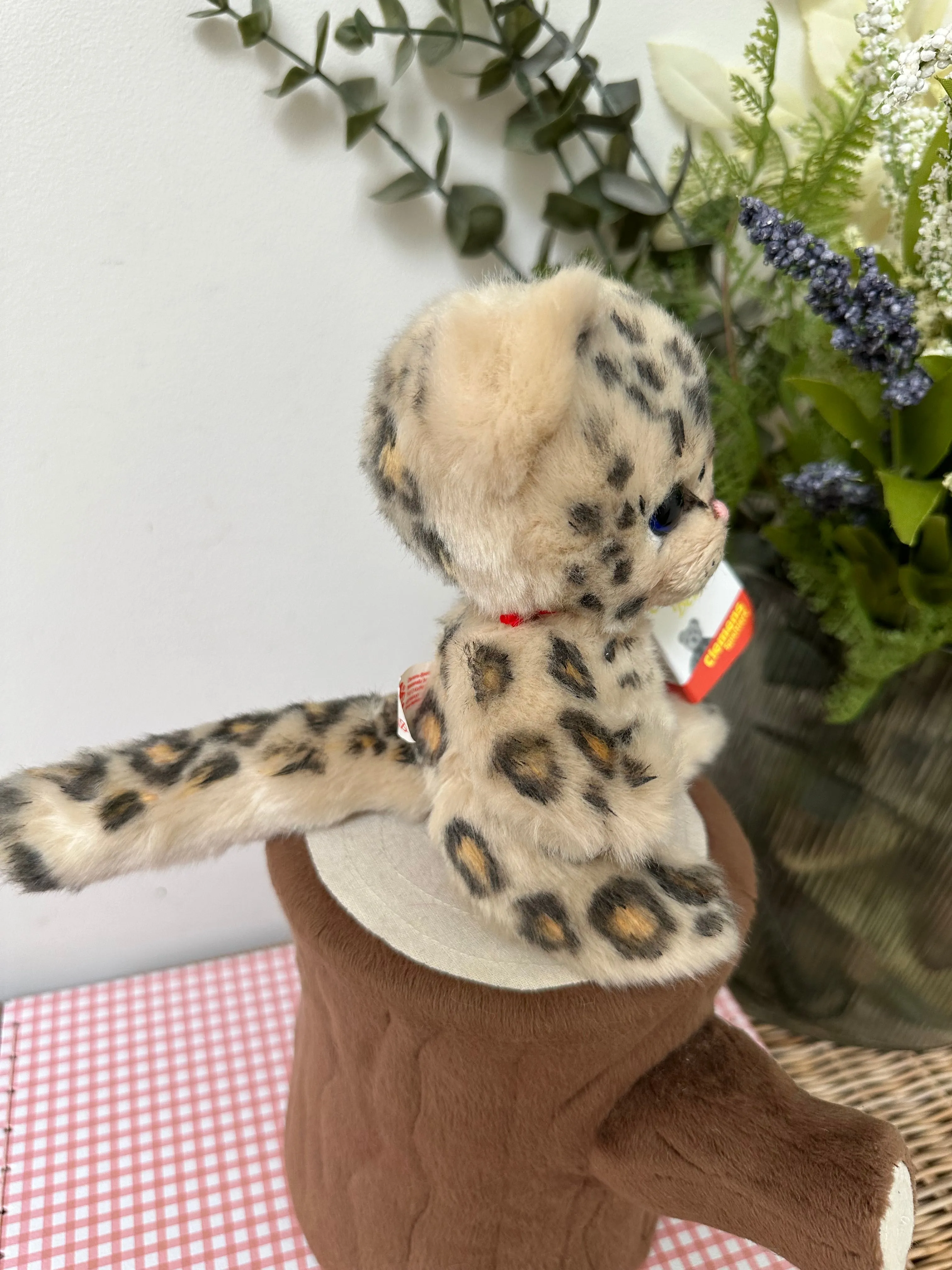 Snow Leopard Limited Edition Soft Plush Artist Collectable No 53