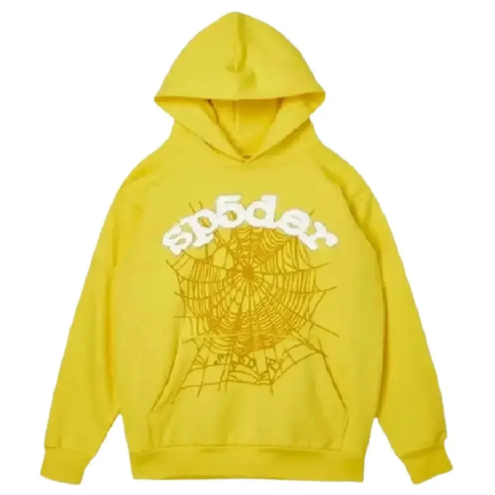 Spider Worldwide Yellow Hoodies