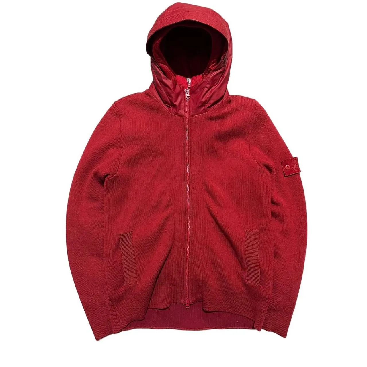 Stone Island 2013 Red Ghost Presidential Knit Jacket