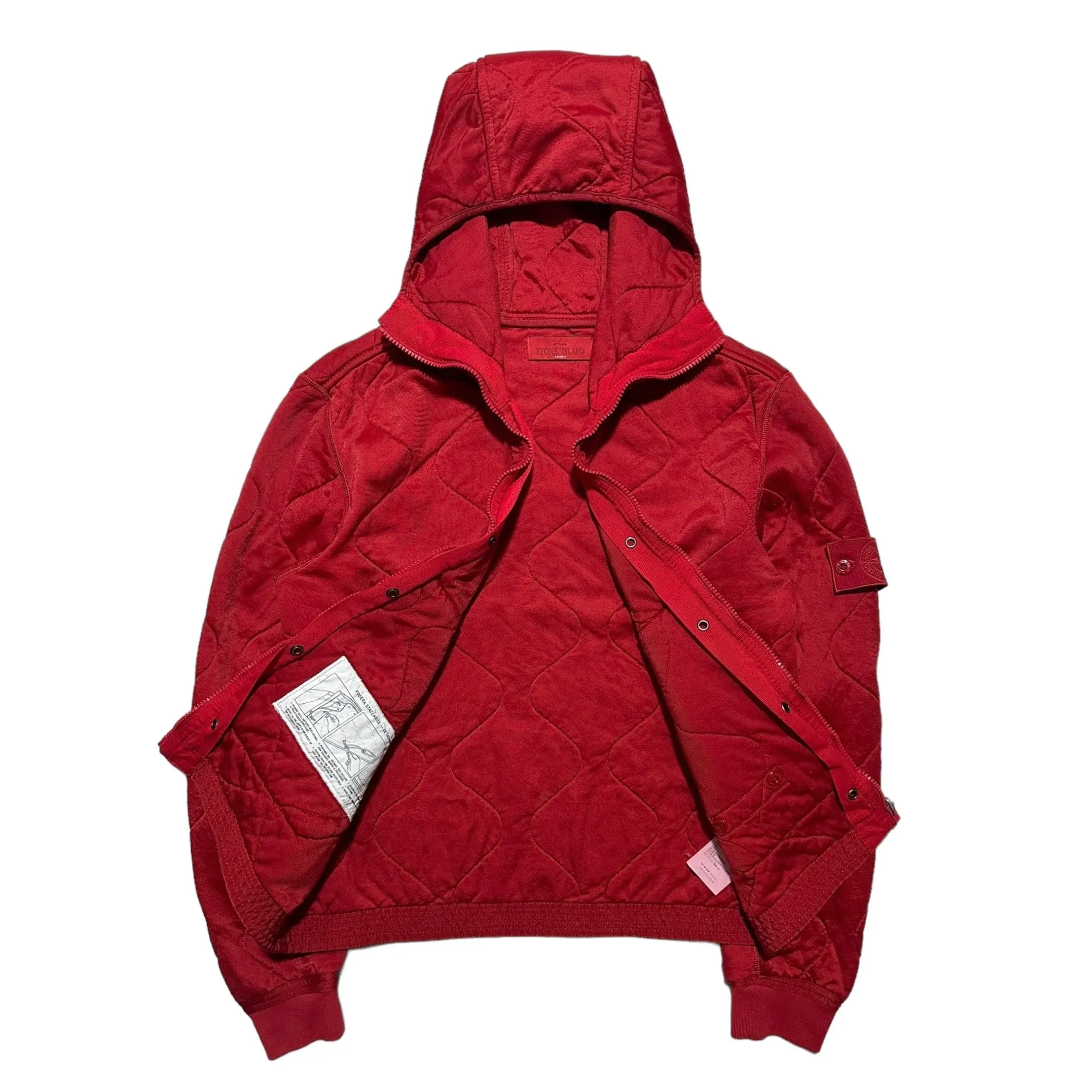 Stone Island 2013 Red Ghost Presidential Knit Jacket