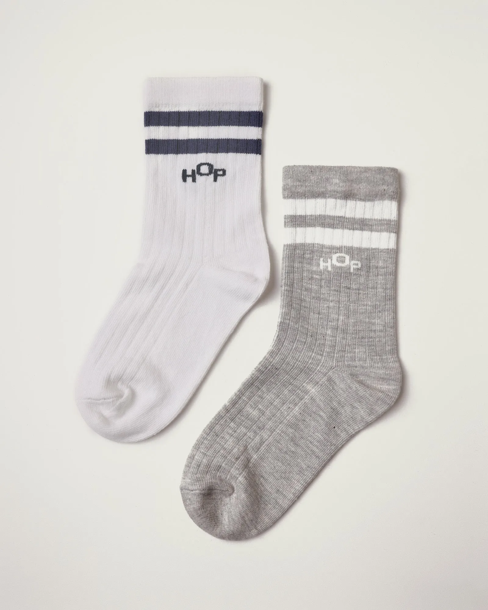 Stripe Rib Socks Set