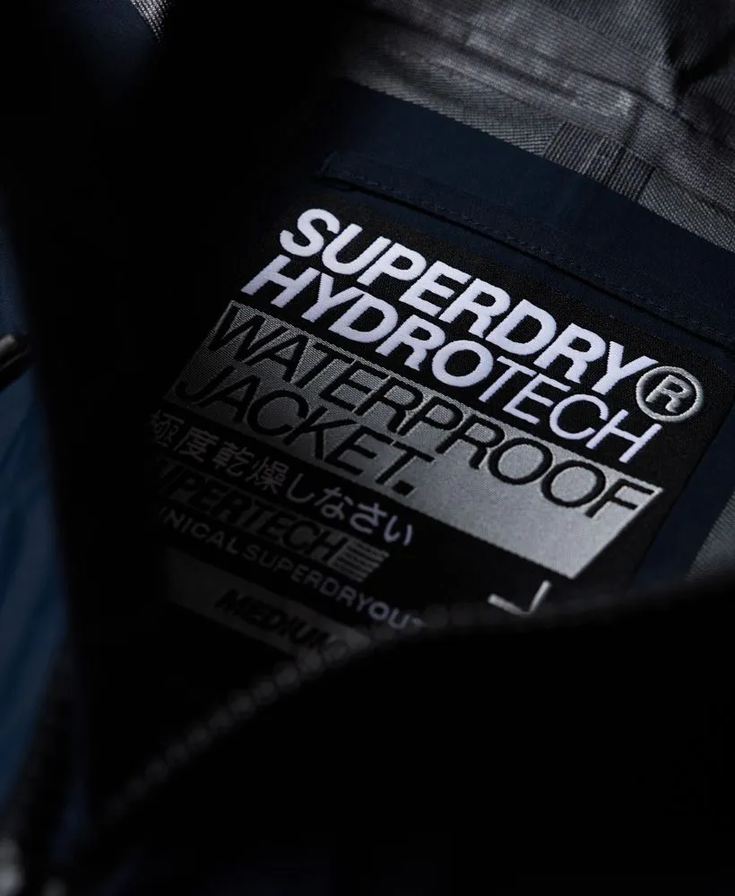 Superdry Hydrotech Softshell Hooded Jacket Navy