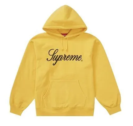 Supreme  |Unisex Sweat Street Style Long Sleeves Plain Logo