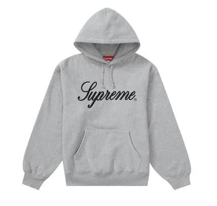 Supreme  |Unisex Sweat Street Style Long Sleeves Plain Logo