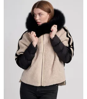 Tayleigh Shearling Jacket | FurHatWorld.com