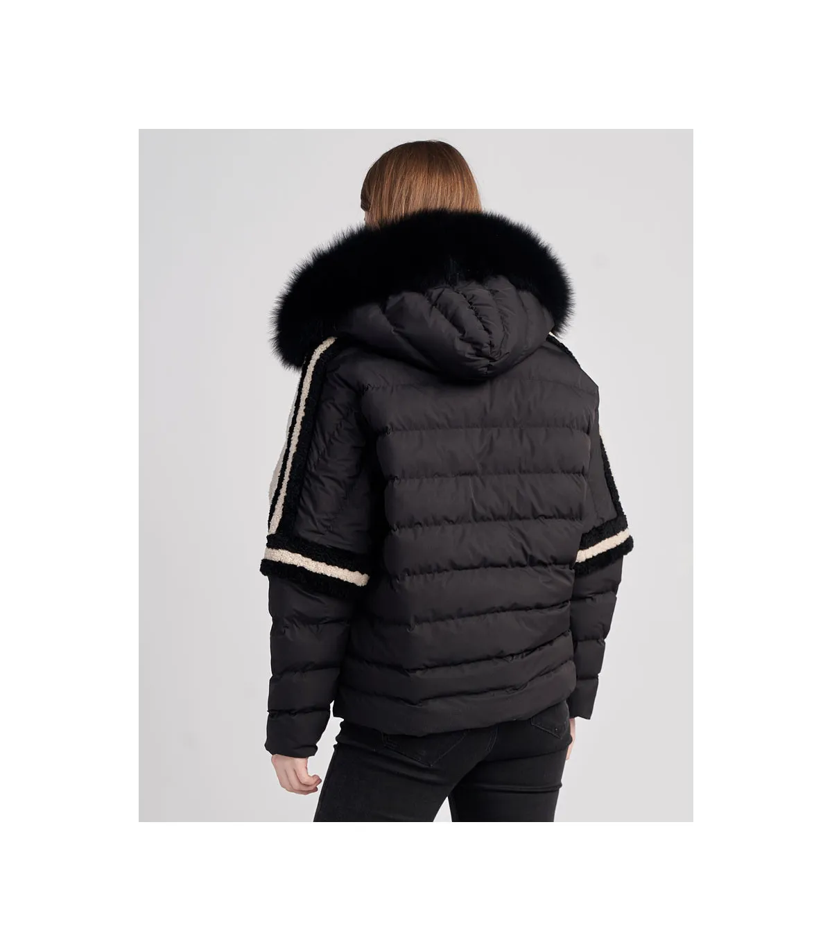 Tayleigh Shearling Jacket | FurHatWorld.com