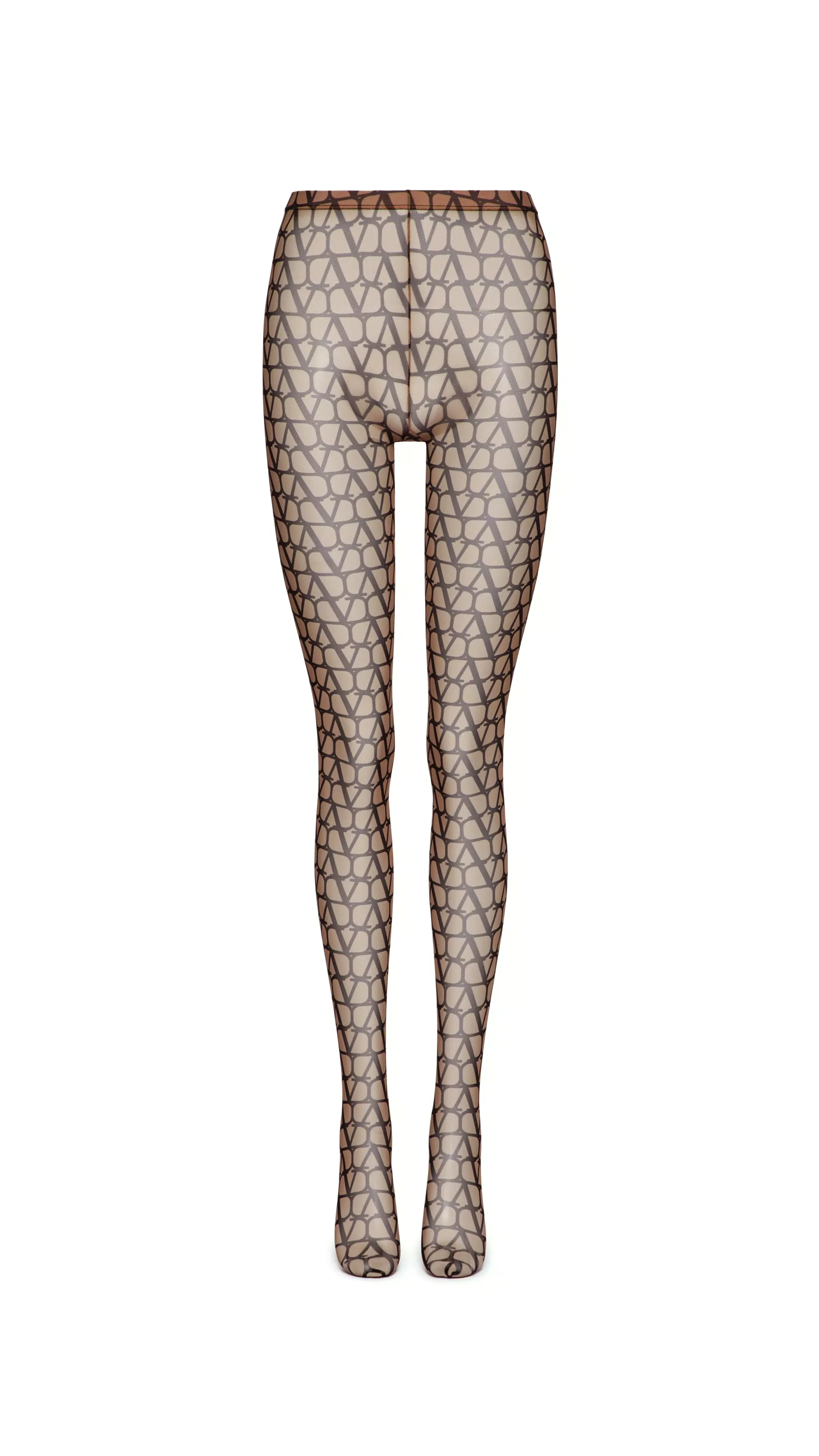 Toile Iconographe Tulle Tights - Black/Beige