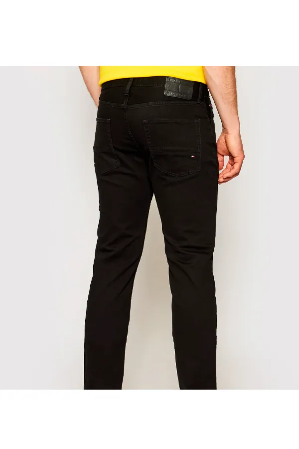 Tommy Hilfiger Straight Denton Jeans Black