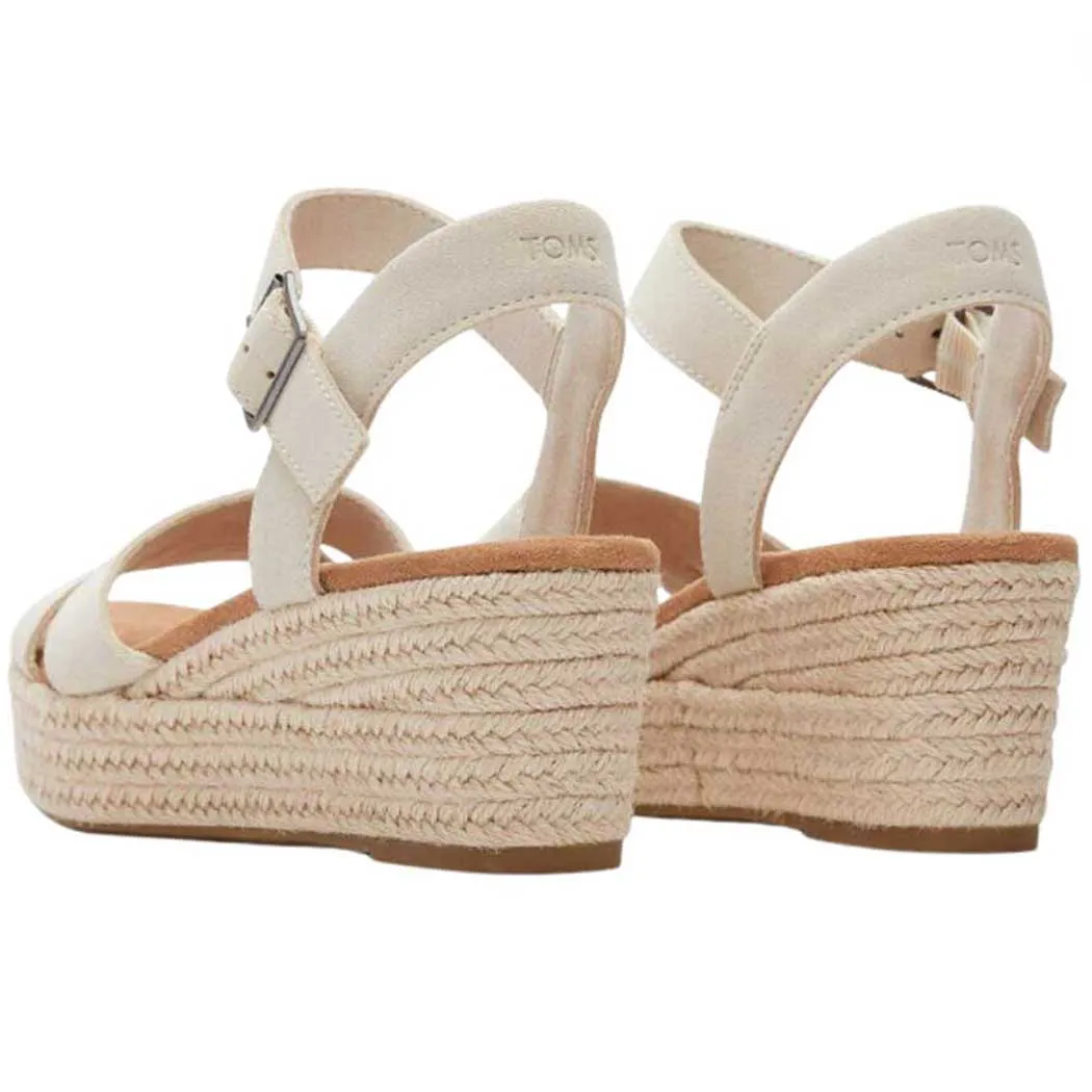 TOMS Shoes Audrey Wedge Sandal Natural (Women's)