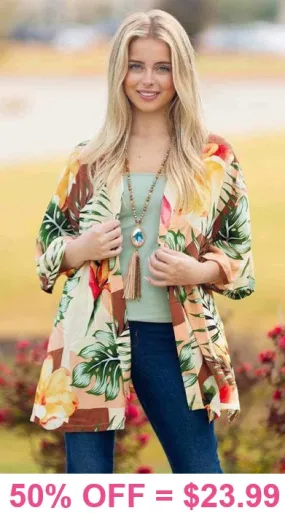 Tropical Cardigan