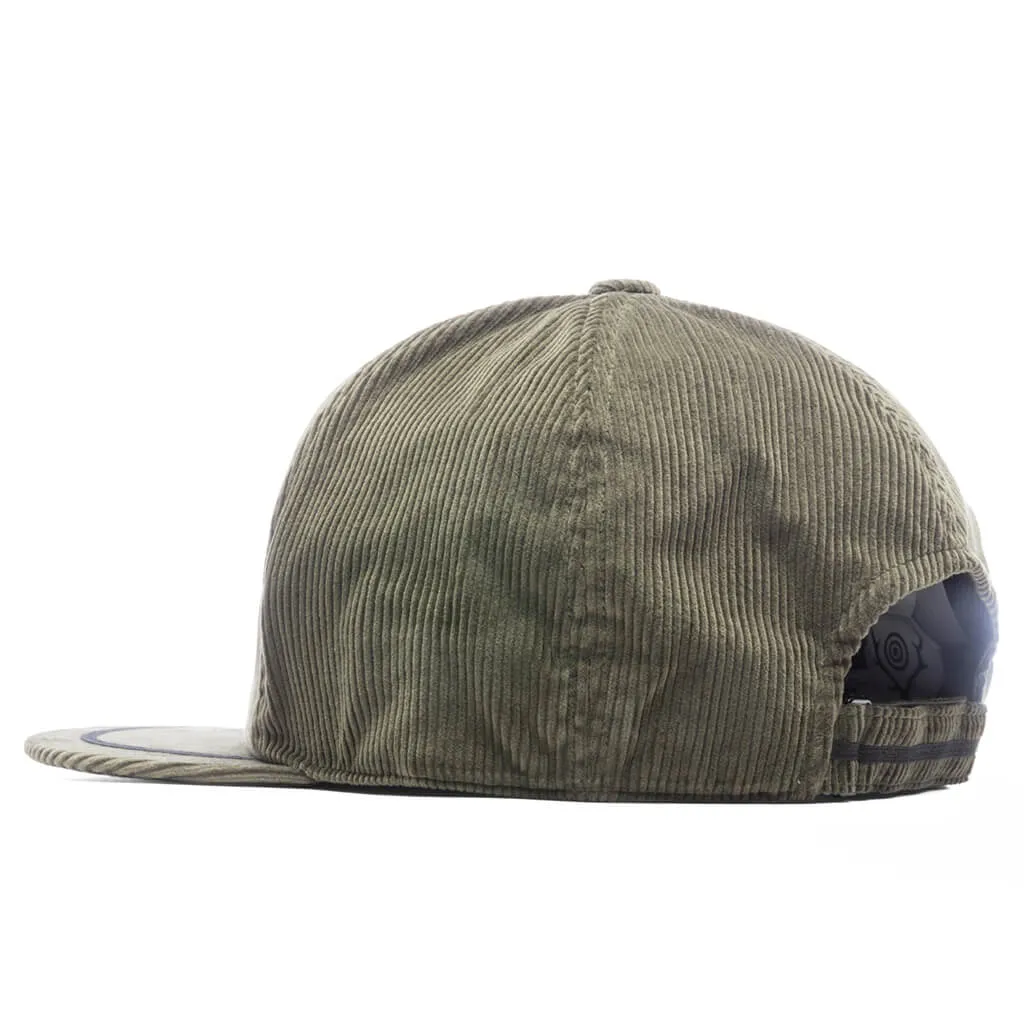 Trucker Hat - Olive/Corduroy