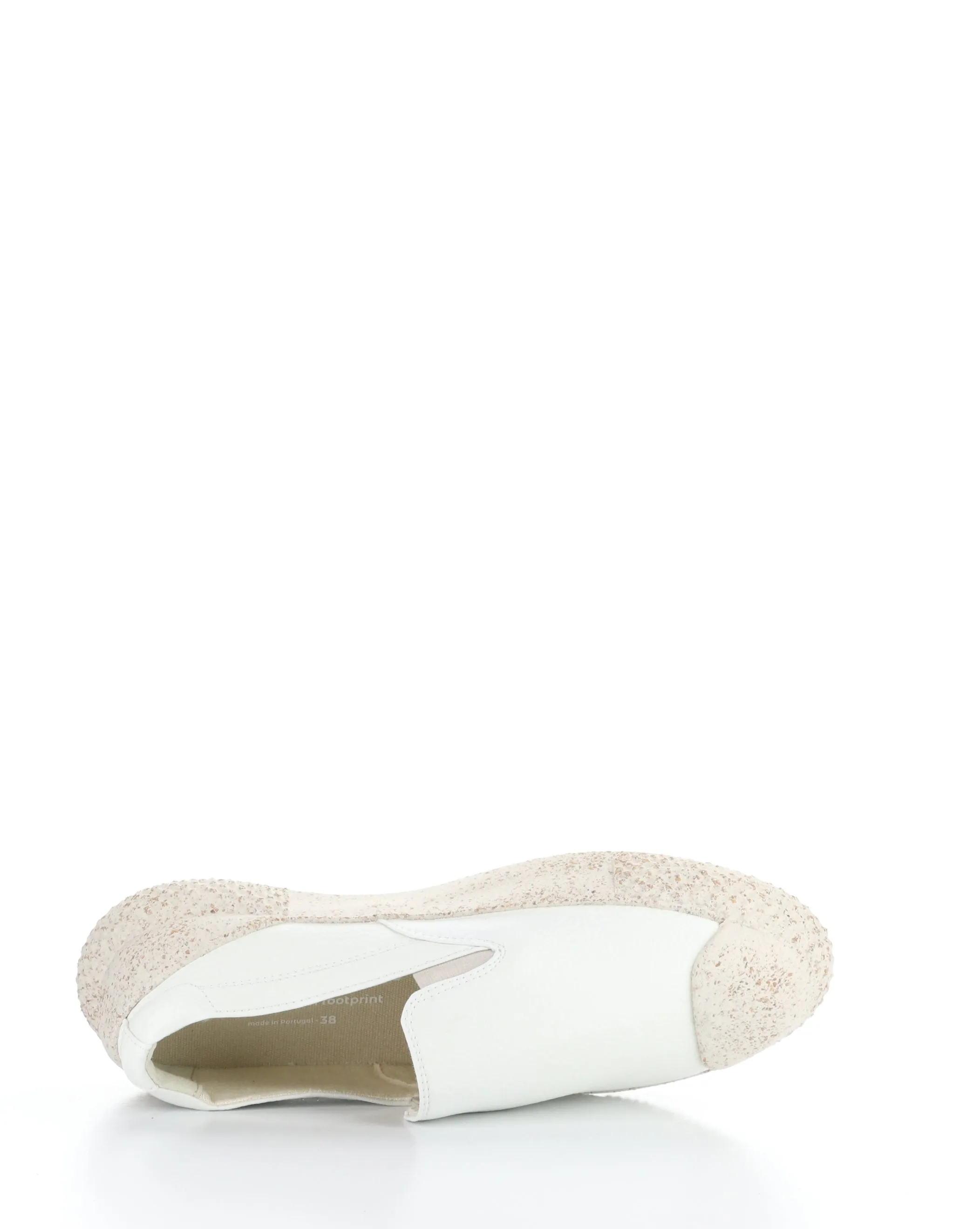 TURF212ASP 005 WHITE Round Toe Shoes