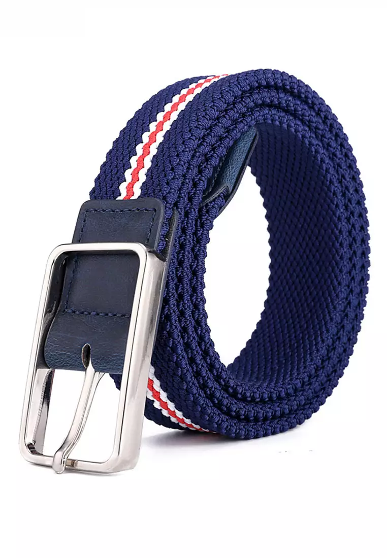 Twenty Eight Shoes Color Matching Casual Street Style Elastic Canvas Belt JW RD-3520