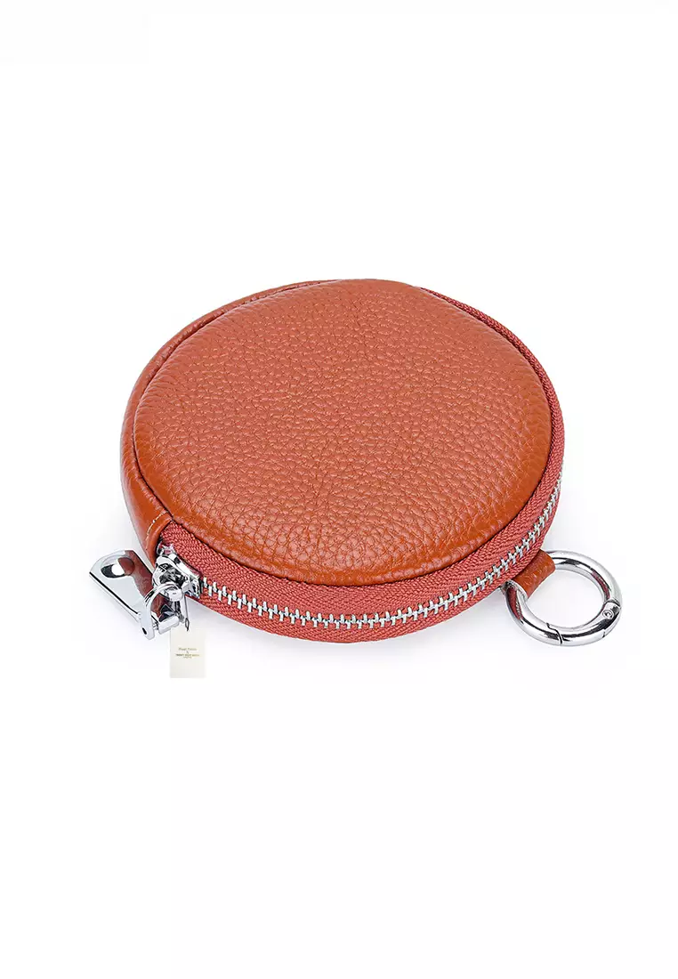 Twenty Eight Shoes Full Grain Leather Circle Shape Multi-Purpose Purse JW YT-201