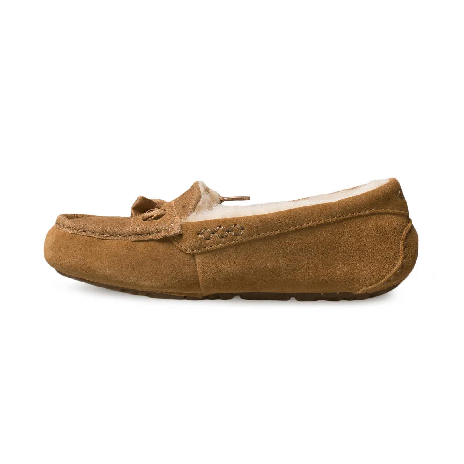 UGG Ansley Lace Chestnut Slippers - Women's