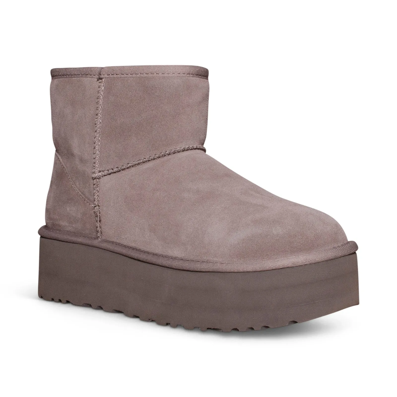 UGG Classic Mini Platform Smoke Plum Boots - Women's