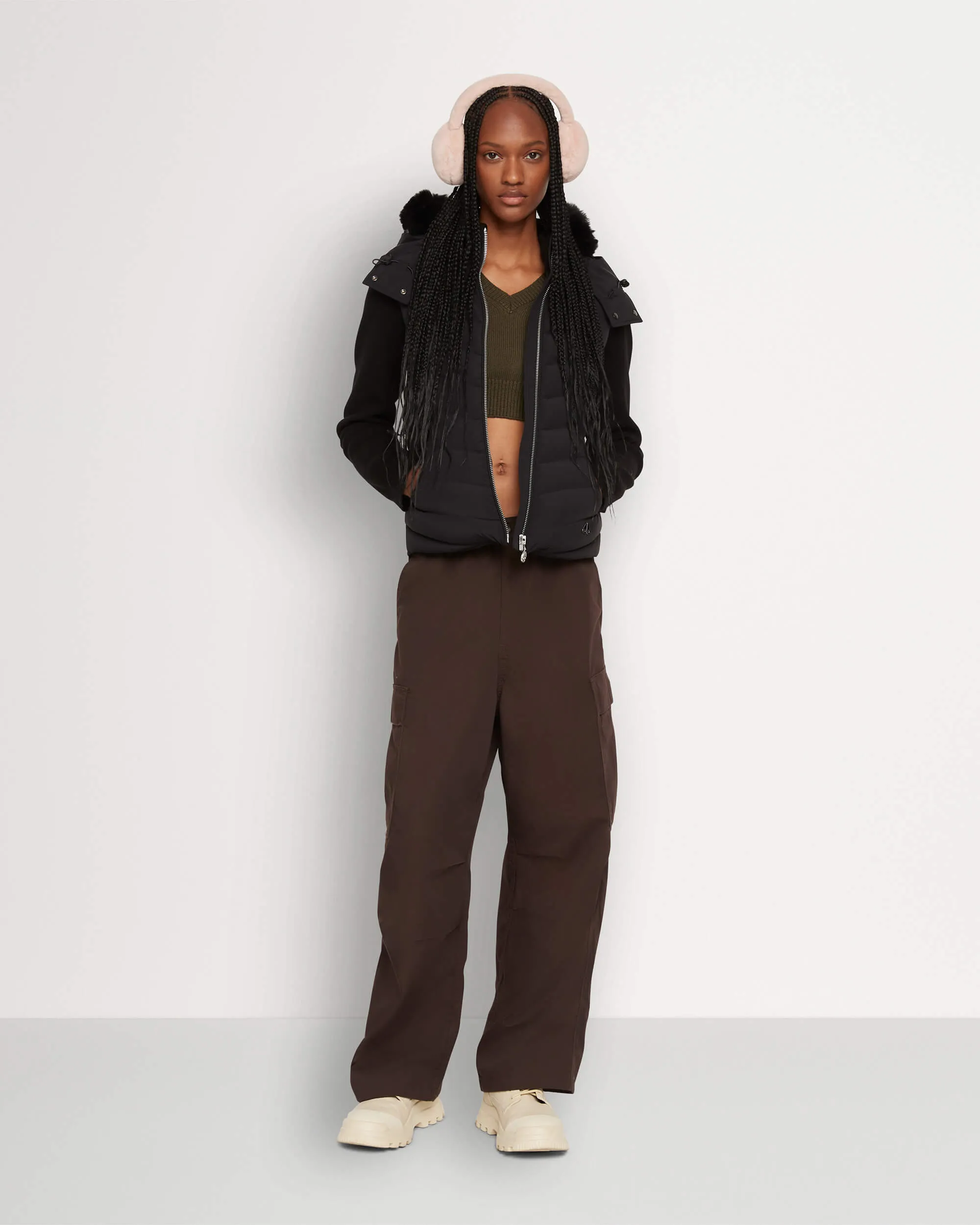 VALENCIA HYBRID KNIT SHEARLING