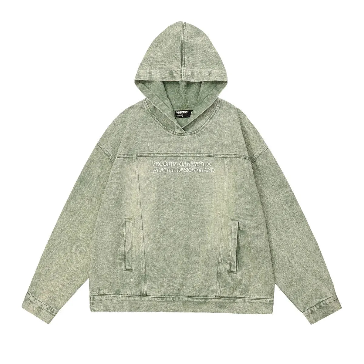 Vegorrs Garment Pullover Hoodie