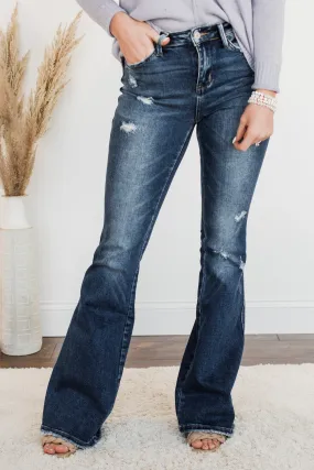 Vervet High-Rise Flare Jeans- Fae Wash