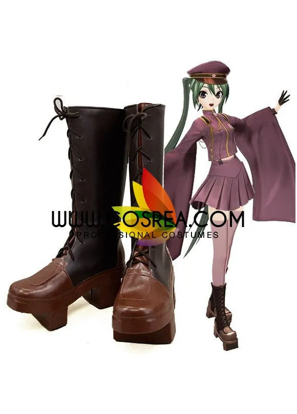 Vocaloid Miku Senbon Zakura Cosplay Shoes