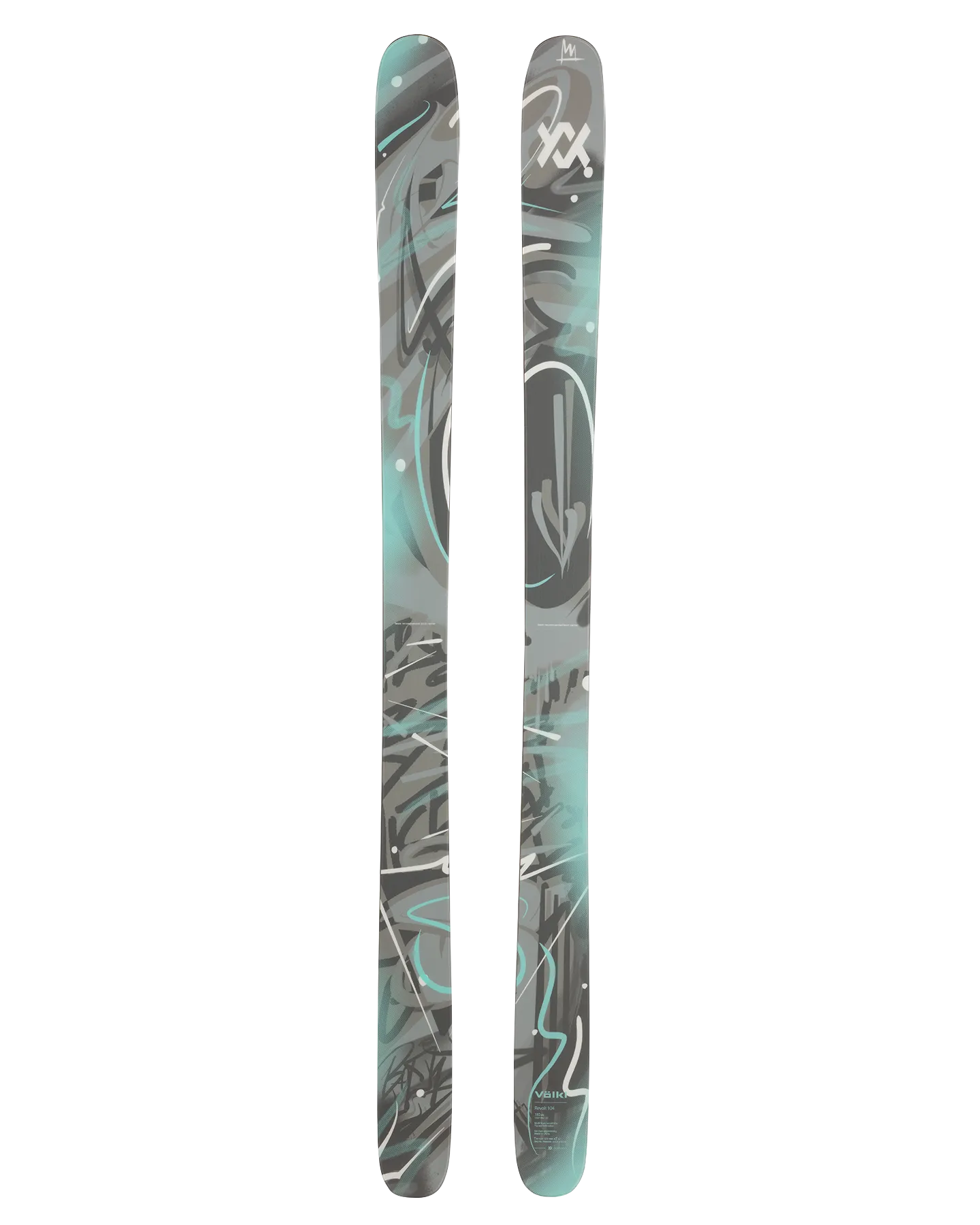 Volkl Revolt 104 Flat Snow Skis - 2025