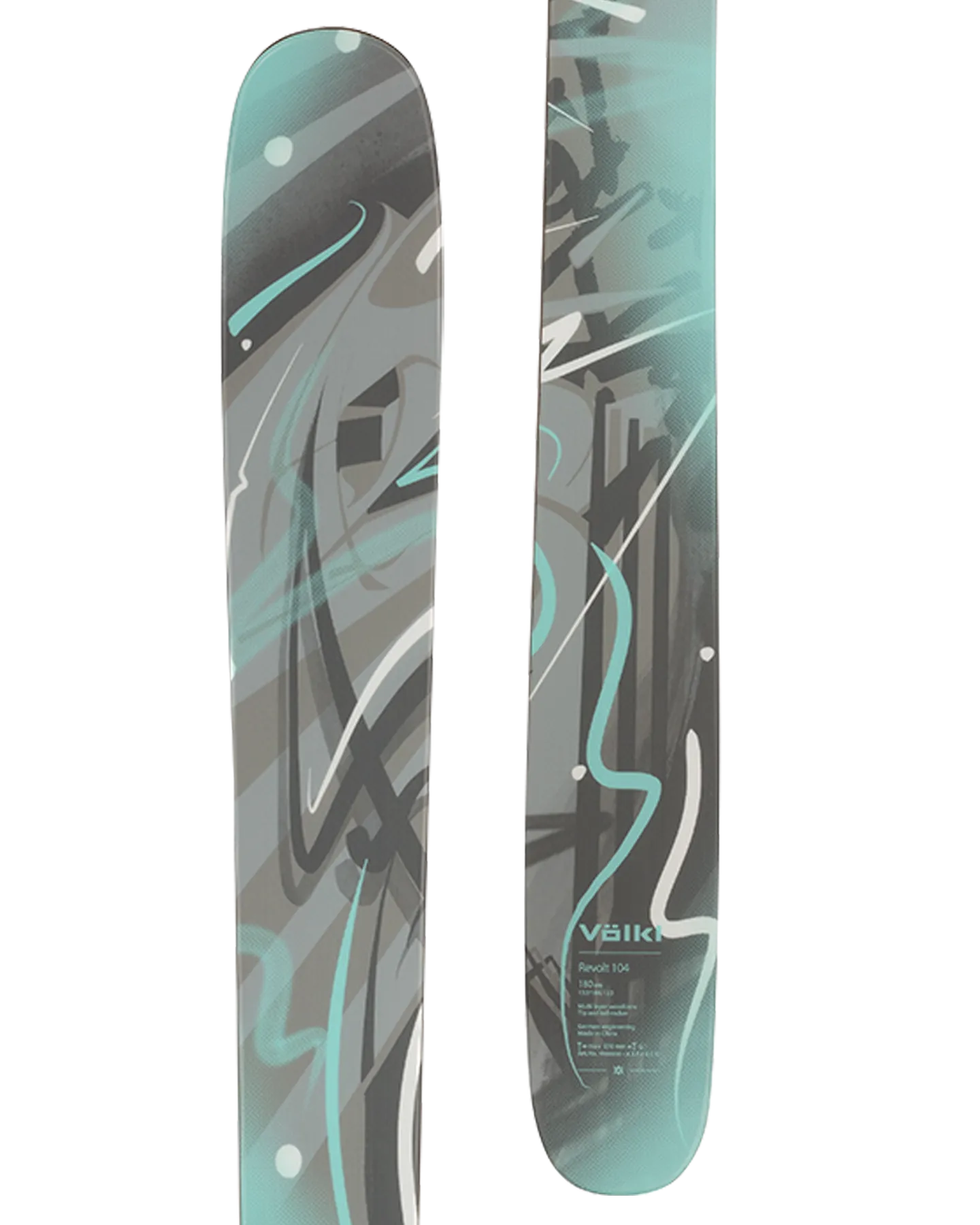 Volkl Revolt 104 Flat Snow Skis - 2025