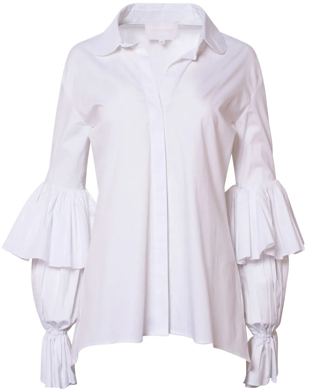 White Ila Button Down Blouse