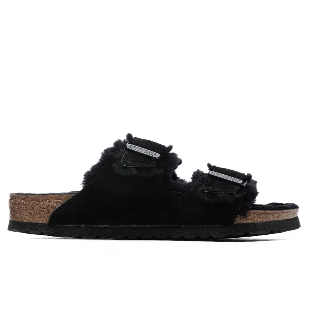 Wide Arizona Shearling - Black