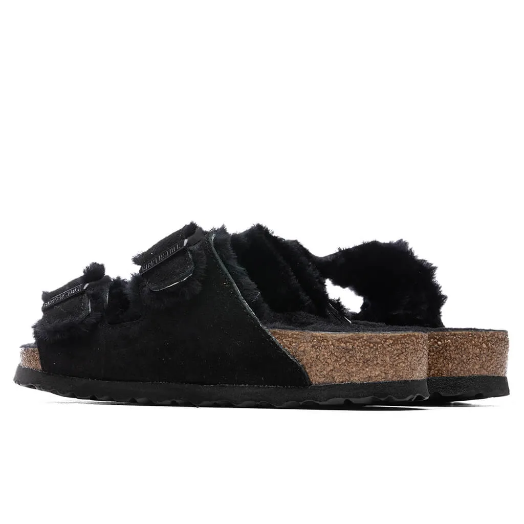 Wide Arizona Shearling - Black