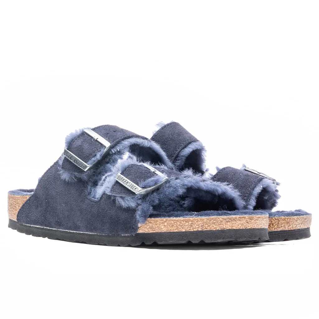 Wide Arizona Shearling - Midnight