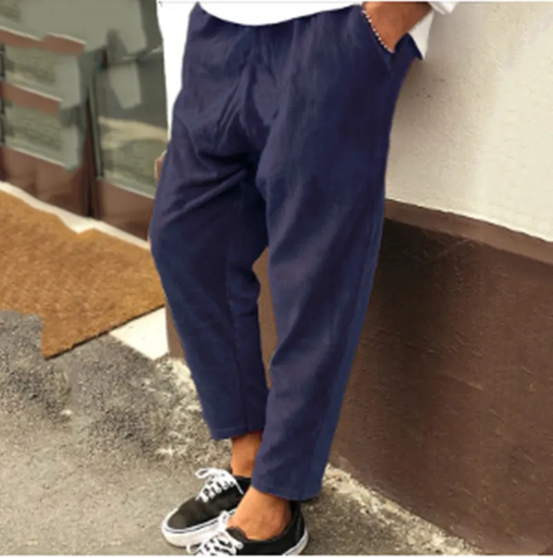 Winter Men Corduroy Pants