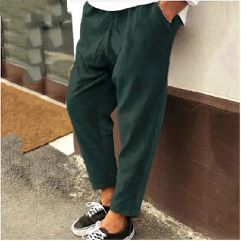 Winter Men Corduroy Pants