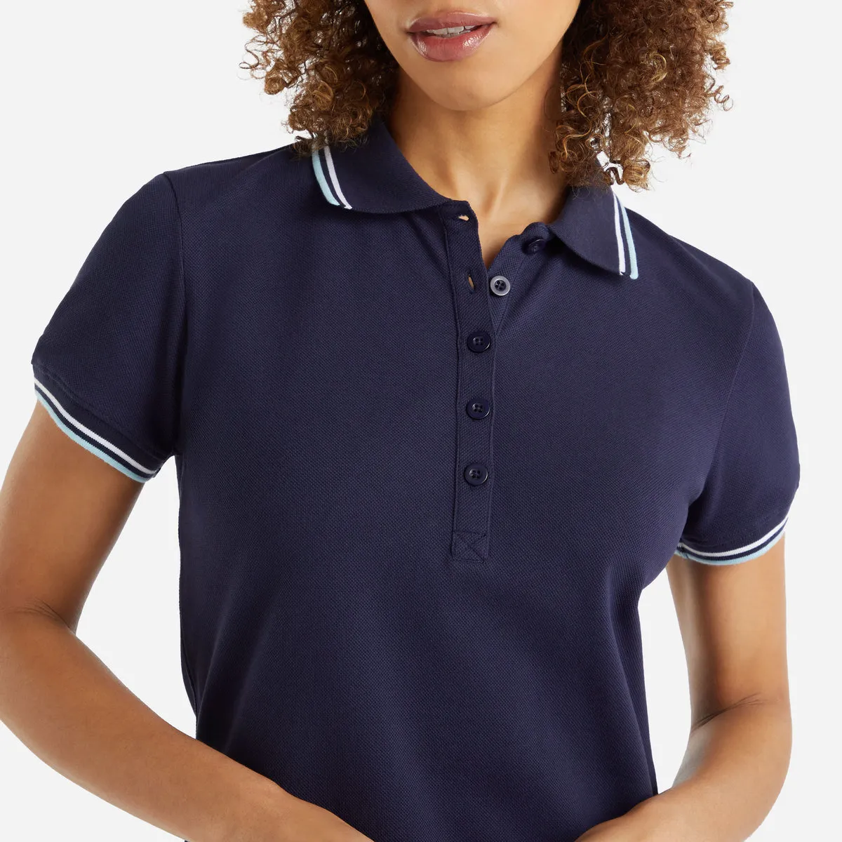 Womens Berth Womens Polo Shirt Blue Marine - Womens Sebago® Shoes